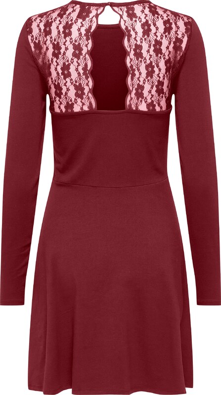 ONLY Sukienka 'ONLTAXI' czerwone wino