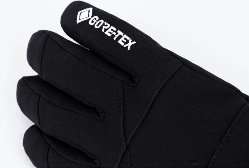 Viking Damskie rękawice narciarskie Sherpa GTX czarne