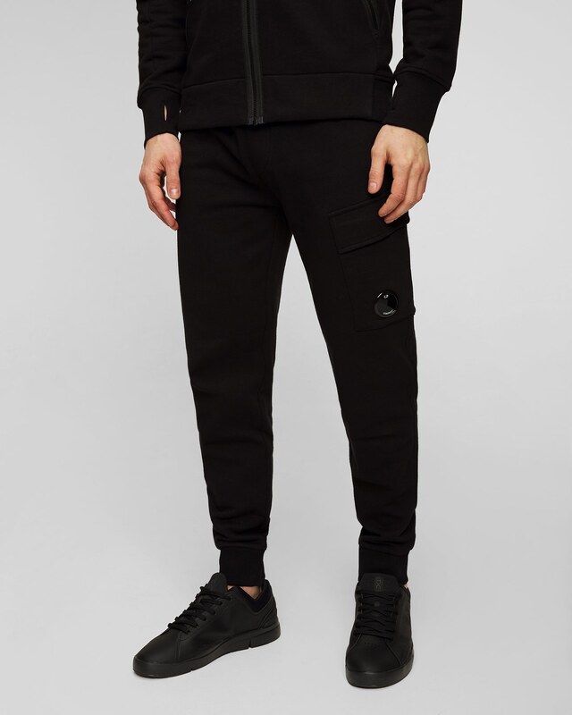 CP Company Czarne Spodnie Męskie C.p. Company