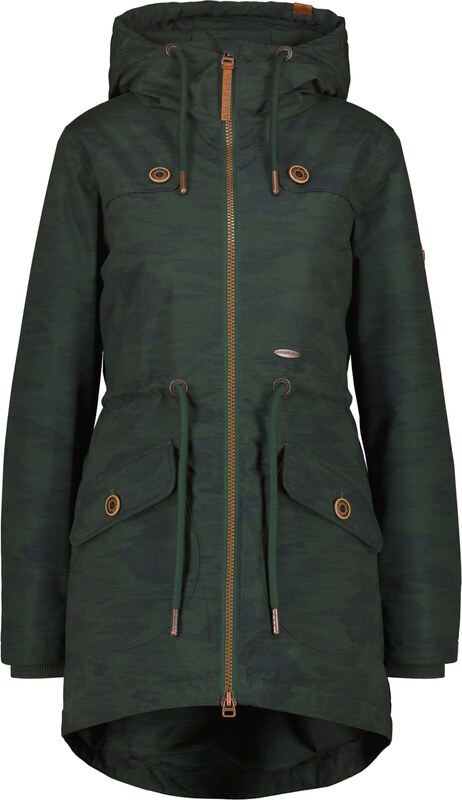 alife & kickin Parka zimowa 'Charlotte' atramentowy / nefryt