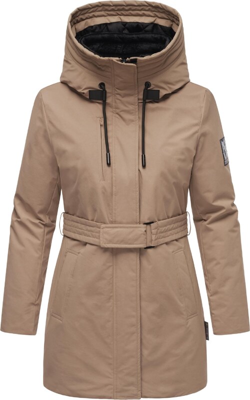 NAVAHOO Parka zimowa jasny beż