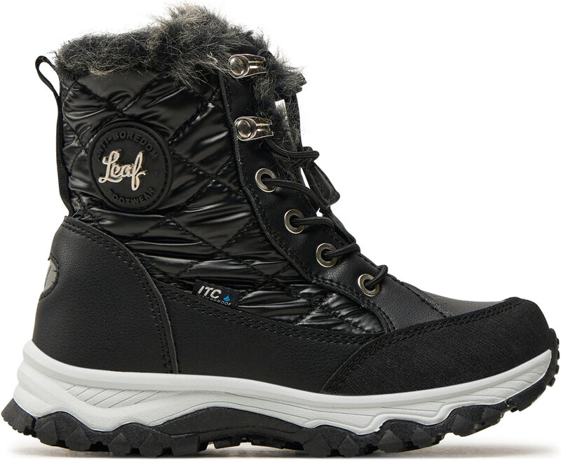 Leaf Śniegowce Solna LVISB101Q Czarny