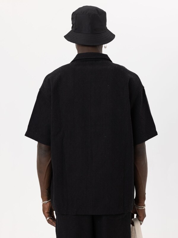 VAMOS CLO Koszula 'Lewisia' czarny