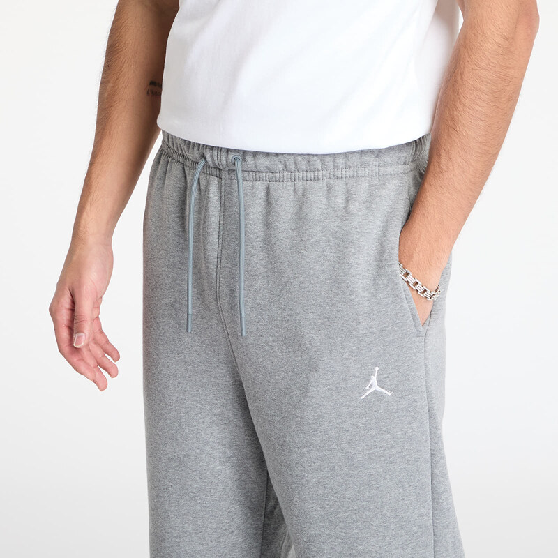Spodnie dresowe Jordan Brooklyn Fleece Men's Pants Carbon Heather/ White L