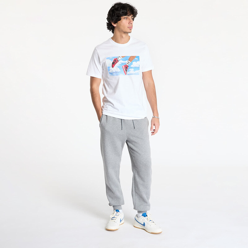 Spodnie dresowe Jordan Brooklyn Fleece Men's Pants Carbon Heather/ White L