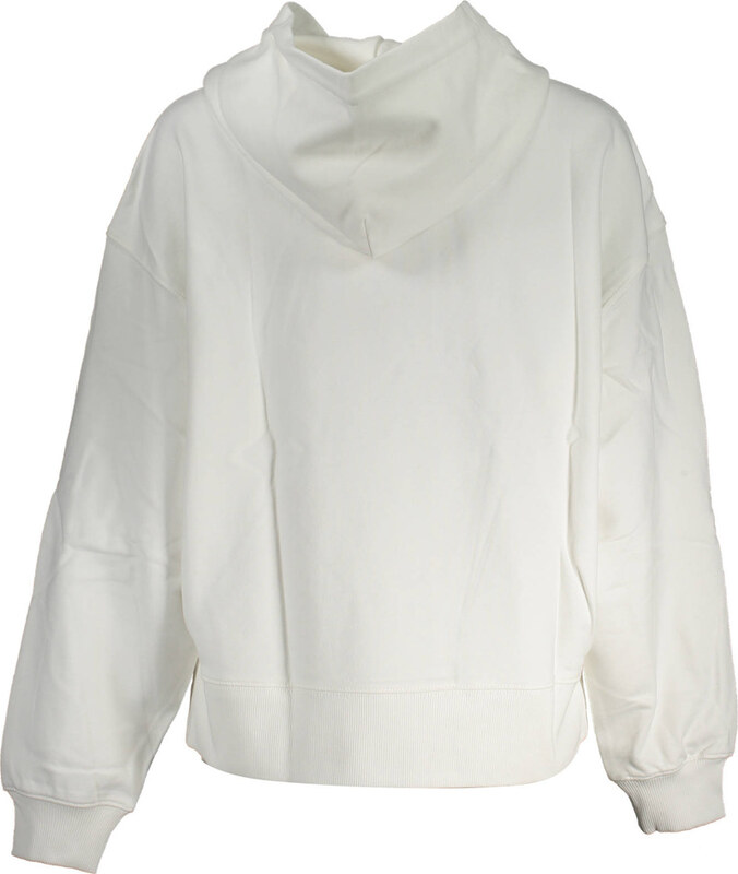 CALVIN KLEIN BLUZA BEZ ZAMKA DAMSKA BIAŁA