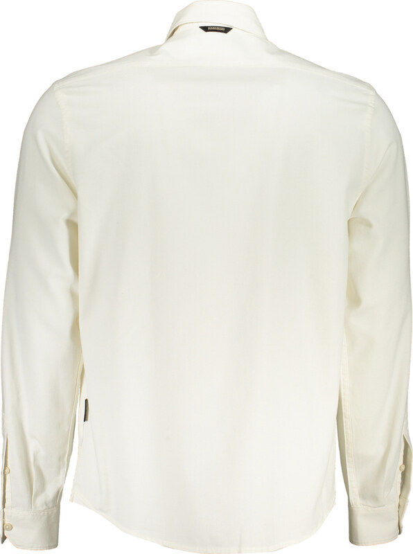 BIAŁA KOSZULA MĘSKA Z DŁUGIM RĘKAWEM NAPAPIJRI