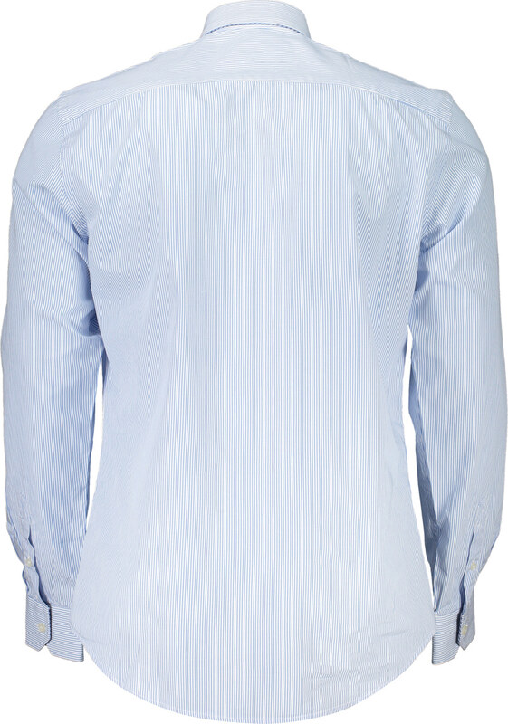 NIEBIESKA KOSZULA MĘSKA Z DŁUGIM RĘKAWEM HARMONT&BLAINE