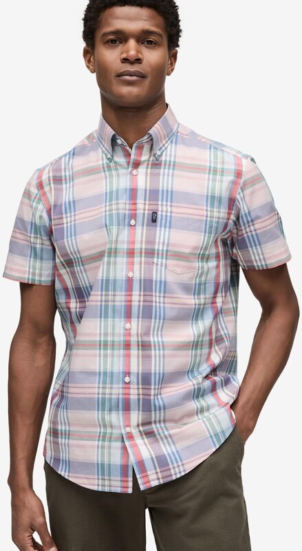 Next Koszula niebieski / żółty / zielony / jasnoróżowy