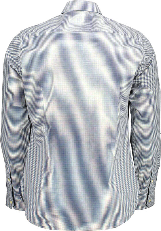 U.S. POLO MĘSKA KOSZULKA POLO Z DŁUGIM RĘKAWEM JASNONIEBIESKA