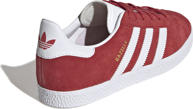 adidas Gazelle Junior Kobiety,Dzieci - Buty sportowe adidas Originals - Czerwony - IF9804-4.5