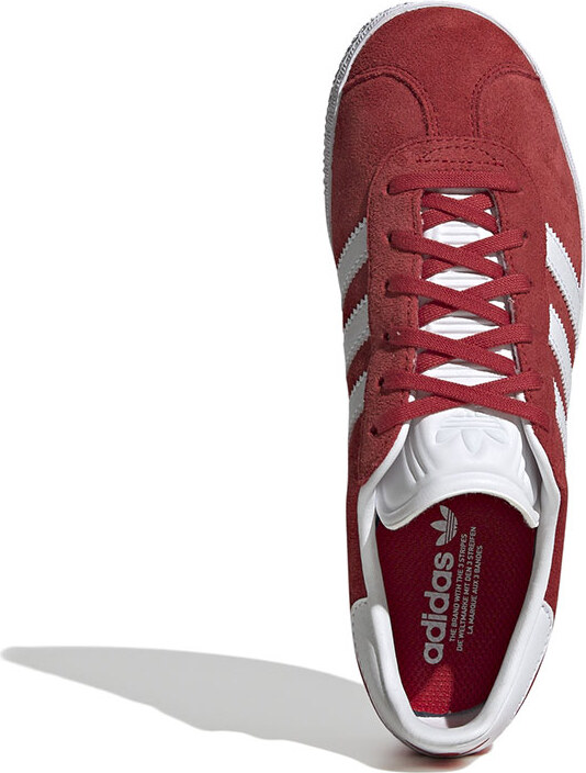 adidas Gazelle Junior Kobiety,Dzieci - Buty sportowe adidas Originals - Czerwony - IF9804-4.5
