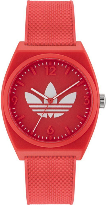 Zegarek ADIDAS AOST23051. Kwarcowy, Kolor czerwony. Unisex.
