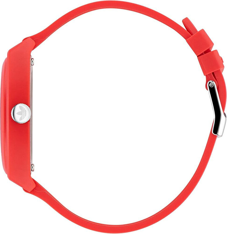 Zegarek ADIDAS AOST23051. Kwarcowy, Kolor czerwony. Unisex.