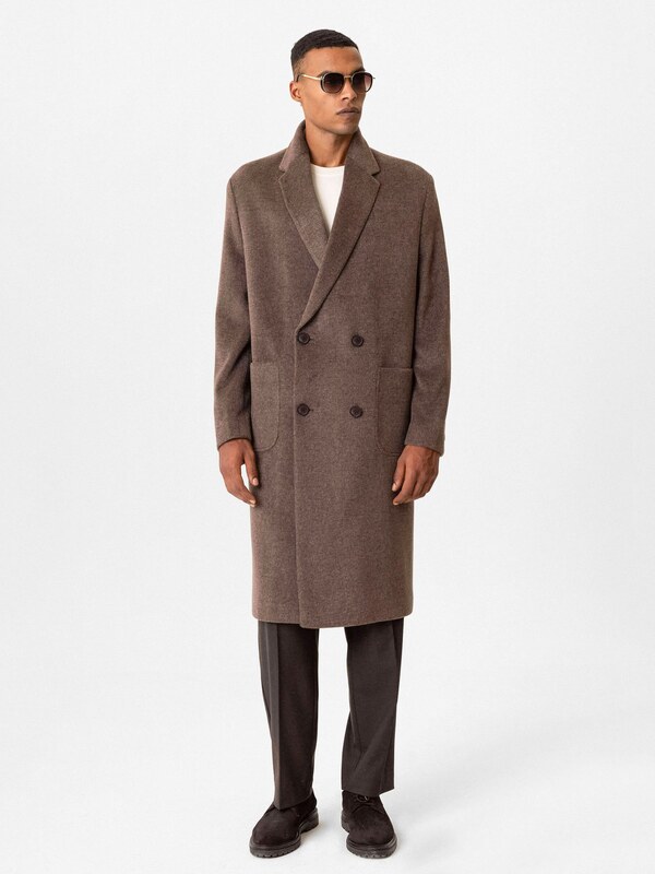 Antioch Płaszcz przejściowy brązowy