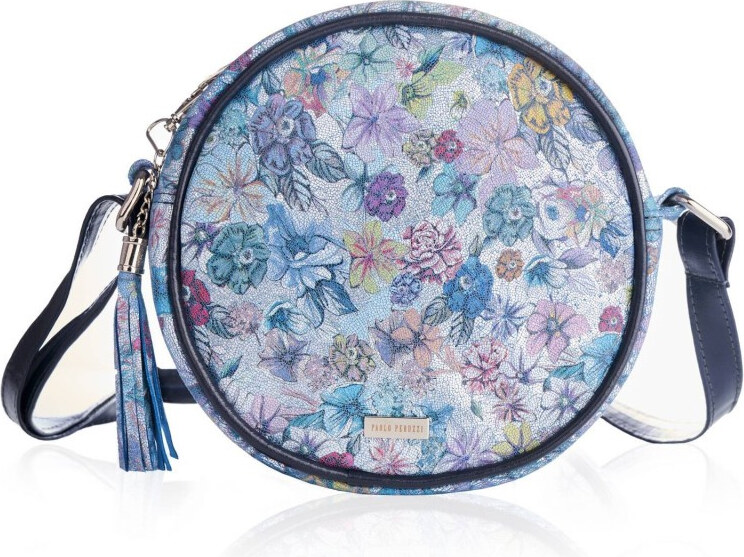 Listonoszka skórzana PAOLO PERUZZI GA401 niebieska