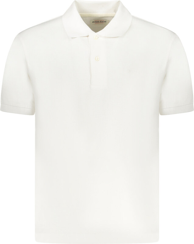 GUESS JEANS POLO KRÓTKI RĘKAW MĘSKI BIAŁE