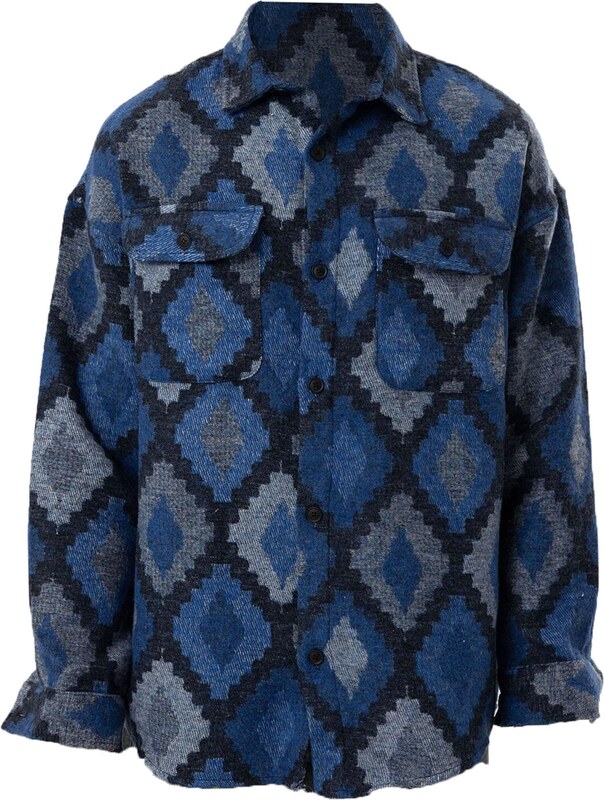 Dandalo Koszula granatowy / szary / czarny