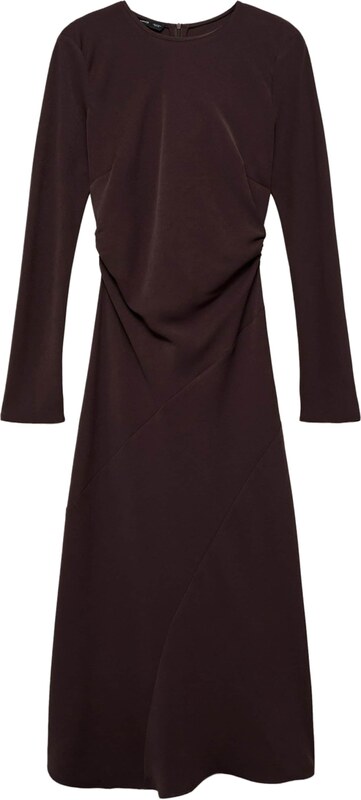 MANGO Sukienka 'Gala' ciemnobrązowy