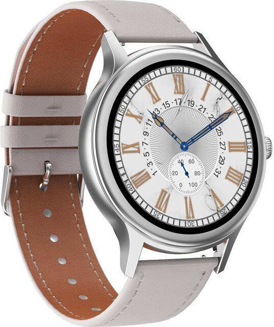SMARTWATCH DAMSKI PACIFIC 18-2 - BRANSOLETA + PASEK: Rosegold / Biały (sy015b)