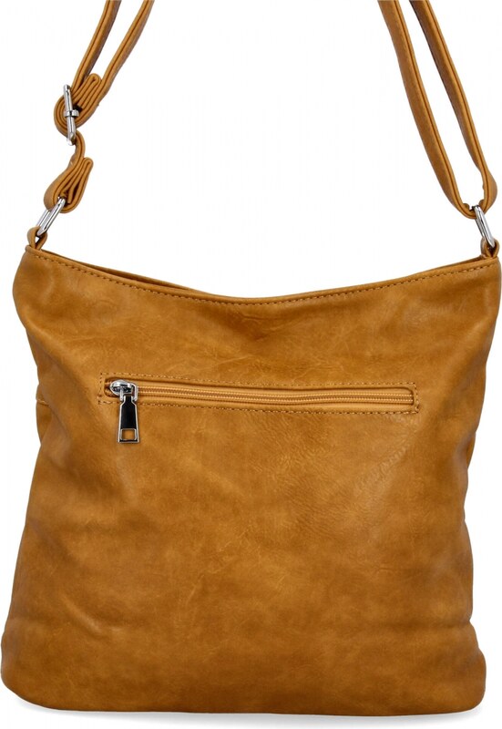 Uniwersalna Torebka Damska Listonoszka firmy Herisson 13K392 Jasno Ruda