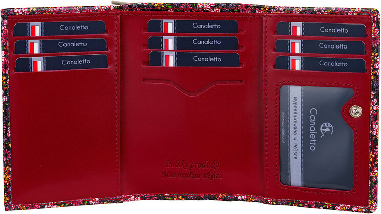 Portfel damski z suwakiem BajuBaj ze skóry naturalnej – styl i funkcjonalność PD1225Cs82 RFID