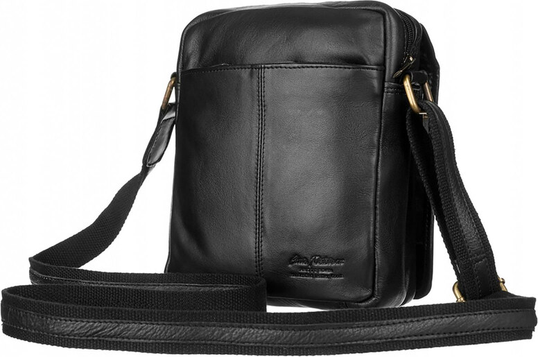 Saszetka męska z naturalnej skóry Peterson PTN 5031-NDM