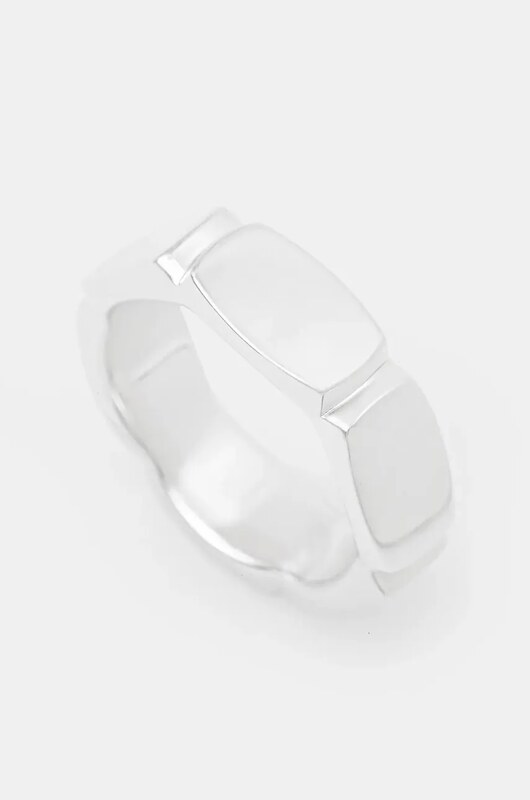 Tom Wood pierścionek srebrny Umi Band Ring Medium