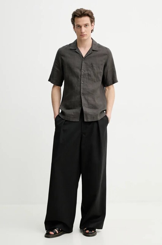 Samsoe Samsoe koszula lniana OSCAR