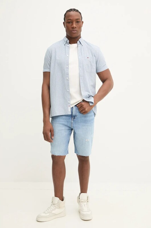 Tommy Jeans koszula bawełniana