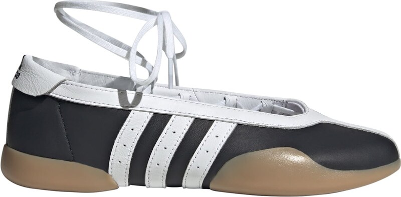 ADIDAS ORIGINALS Balerinka z rzemykiem 'Taekwondo Mei' czarny / biały
