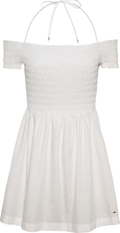 Tommy Jeans Letnia sukienka biały