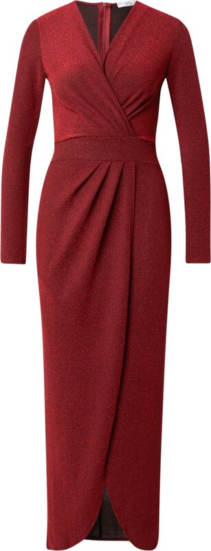 WAL G. Suknia wieczorowa 'VIENESSE' bordowy