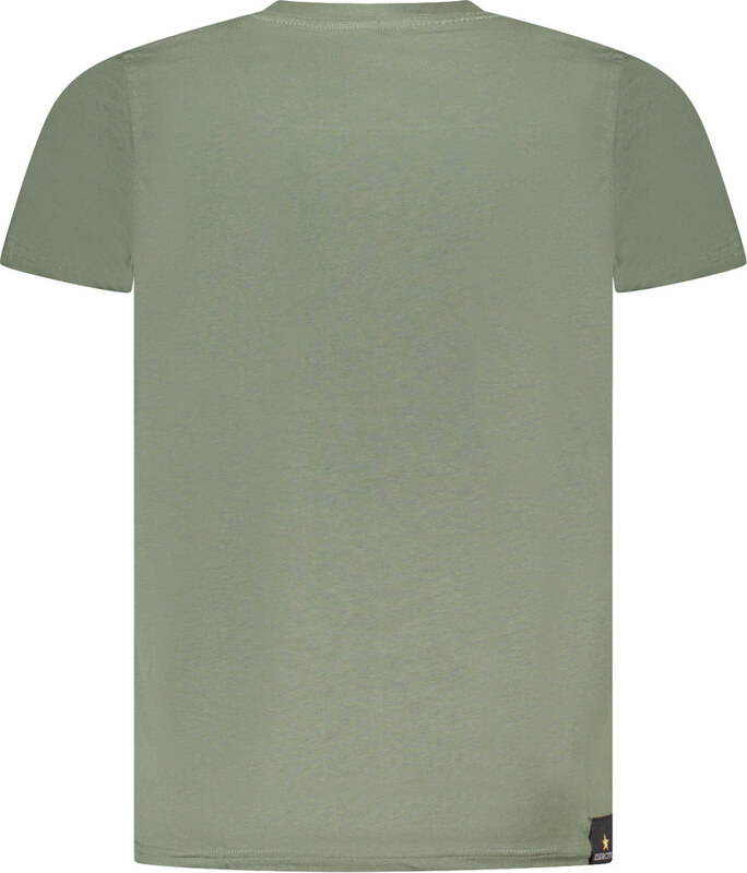 ACCADEMIA MILITARE KOSZULKA Z KRÓTKIM RĘKAWEM MILITARY ACADEMY MĘSKA ZIELONA