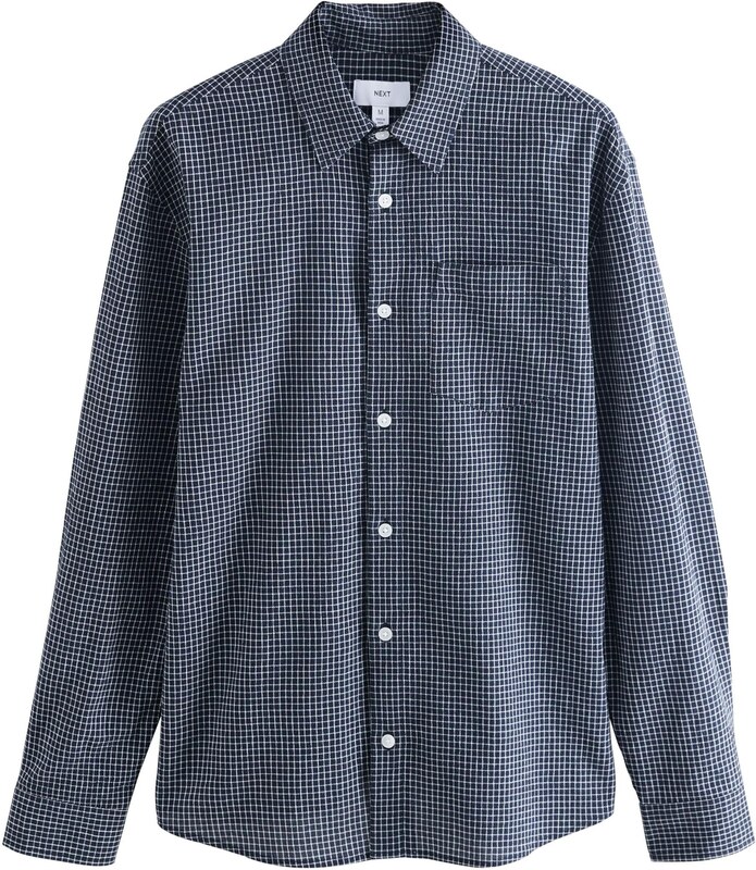Next Koszula granatowy / biały