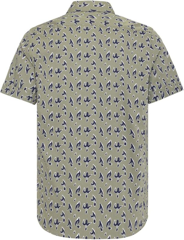 By Diess Collection Koszula atramentowy / pastelowy zielony / biały