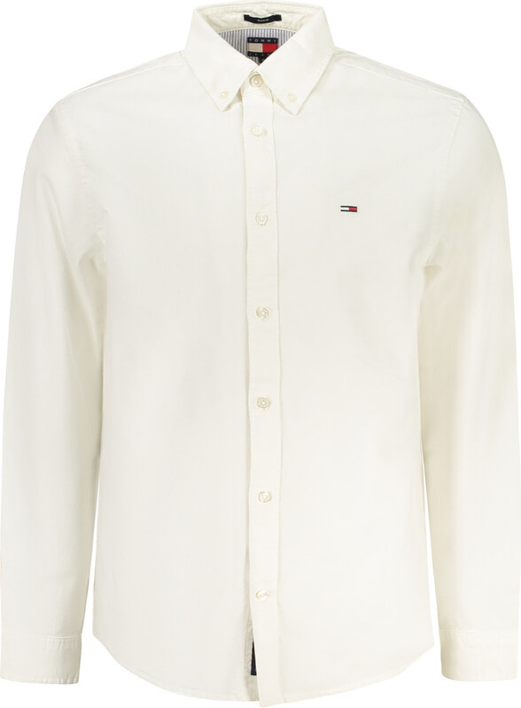 TOMMY HILFIGER KOSZULA Z DŁUGIM RĘKAWEM MĘSKA BIAŁA