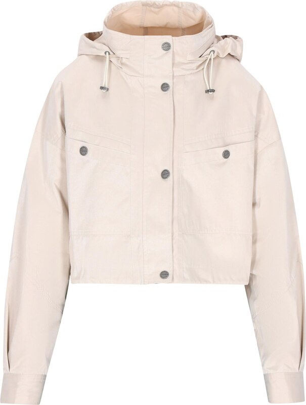 DreiMaster Vintage Kurtka przejściowa jasny beż / srebrny