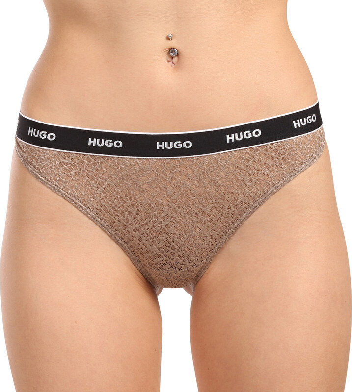 3PACK stringi damskie HUGO wieokoorowe (50535265 960)