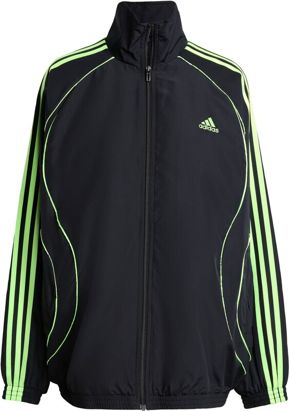 ADIDAS ORIGINALS Kurtka przejściowa 'Teamgeist Adicolor' neonowa zieleń / czarny