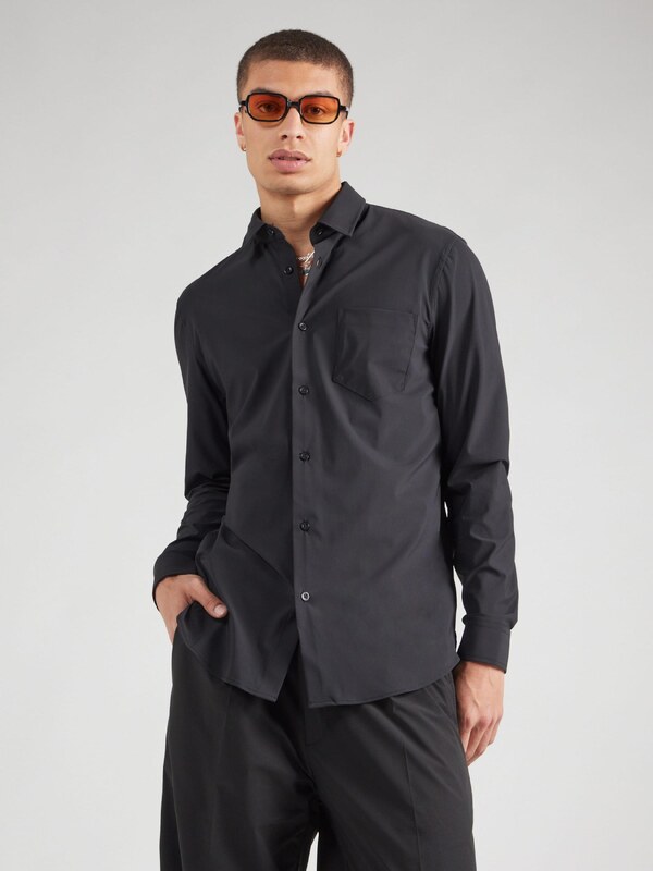 GUESS Koszula 'SUNSET TECH' czarny