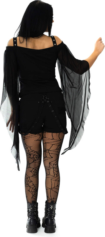 Damska koszulka z długim rękawem (bluzka) POIZEN INDUSTRIES - T-ADLN-B