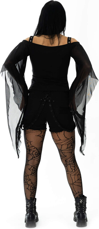 Damska koszulka z długim rękawem (bluzka) POIZEN INDUSTRIES - T-ADLN-B