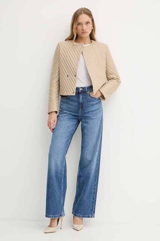 BOSS kurtka skórzana Sandru