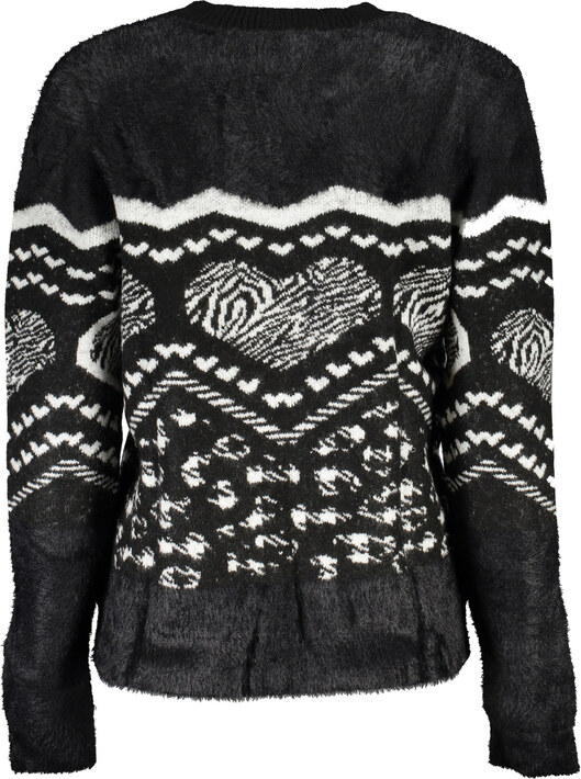 CZARNY SWETER DESIGUAL DAMSKI