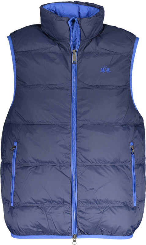 LA MARTINA NIEBIESKI MĘSKI BEZ RĘKAWÓW