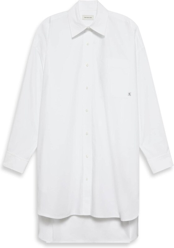 Calvin Klein Jeans Sukienka koszulowa biały