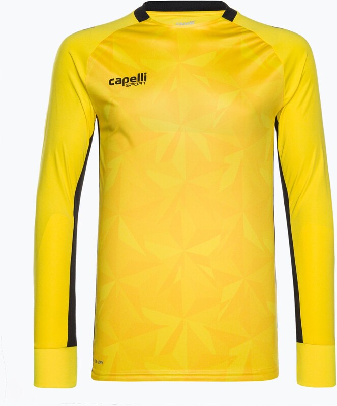 Capelli Sport Longsleeve piłkarski męski Capelli Pitch Star Goalkeeper team yellow/black