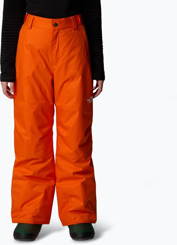 Spodnie narciarskie dziecięce The North Face Freedom Insulated orange