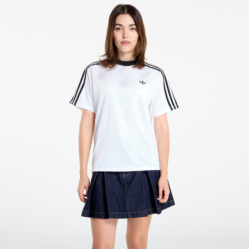 adidas Originals T-shirt adidas Adicolor Football Jacquard T-Shirt White S